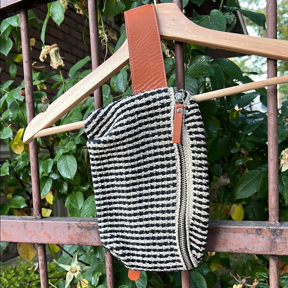 Rachel Comey Black and White Crossbody Bag